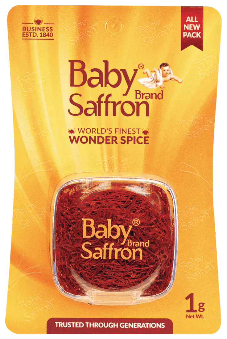Baby Saffron 1g pack — front