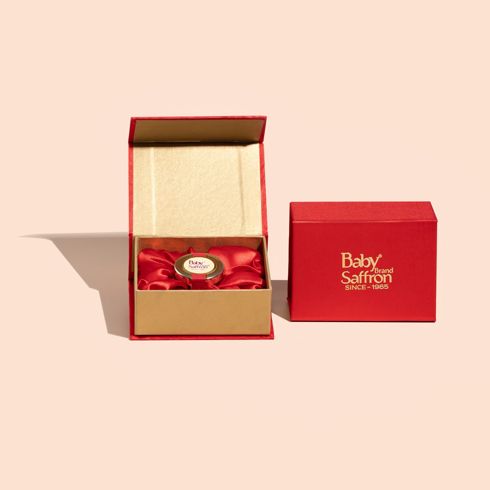 Baby Saffron Red Gift Box 1g — open