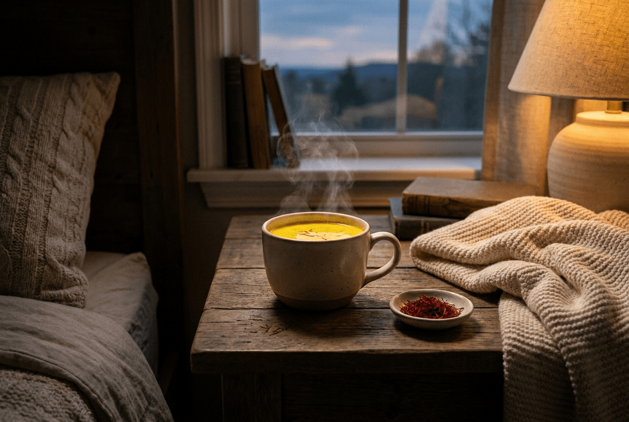 Saffron for deeper sleep